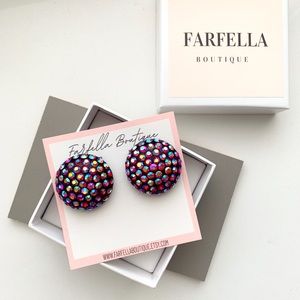 Multicolor Stud Earrings
